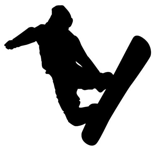 snowboarder clipart