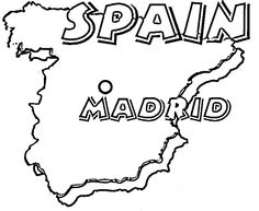 Spain flag, Coloring pages and Most beautiful