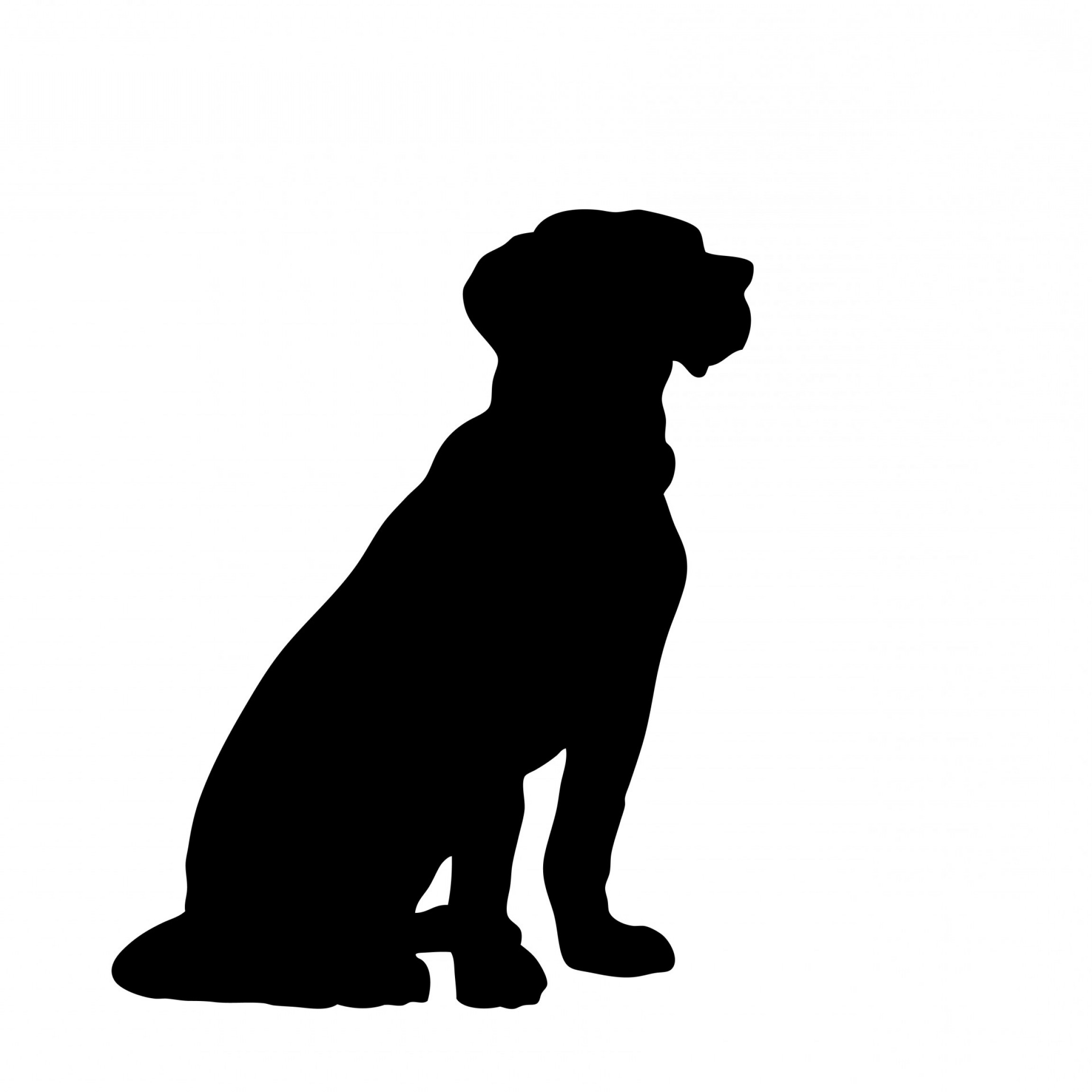 Excellent White Cat And Dog Silhouette Clip Art Design ...