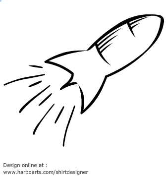 Download : CartoonRocket Bomb - Vector Graphic