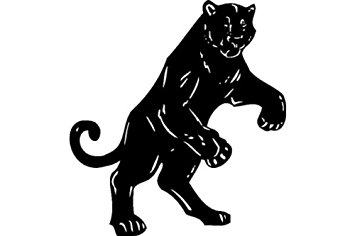 Panther Puma Mascot , Mascot Sticker - Vinyl Sticker Wall Art Deco ...