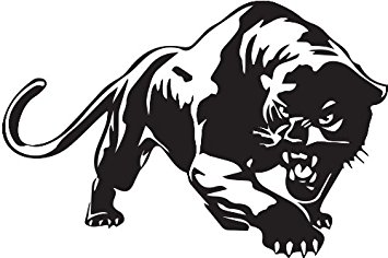 Amazon.com: Panther Sticker - Sport Wall Decal- Vinyl Decal ...