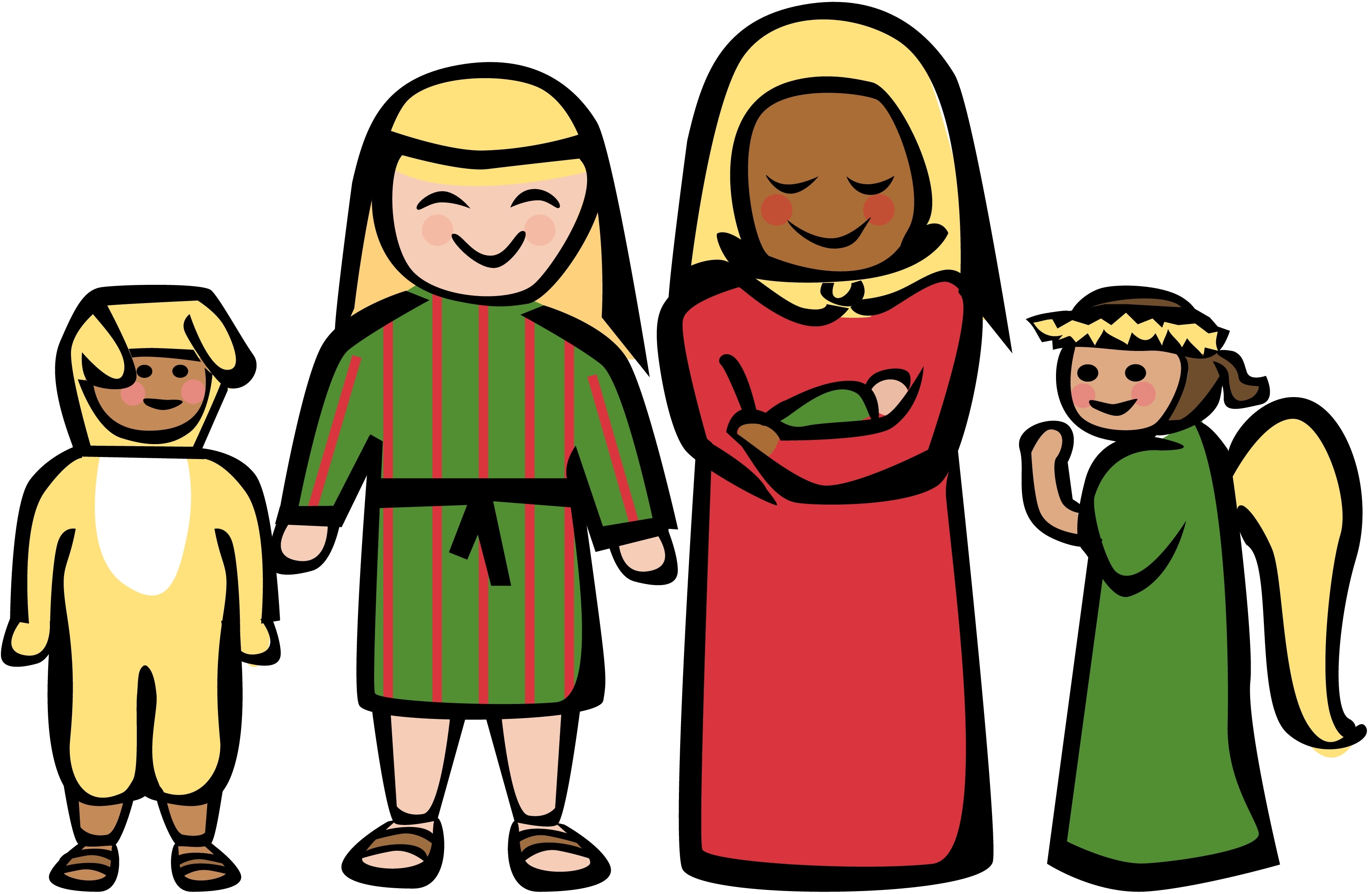 Church Christmas Program Clipart