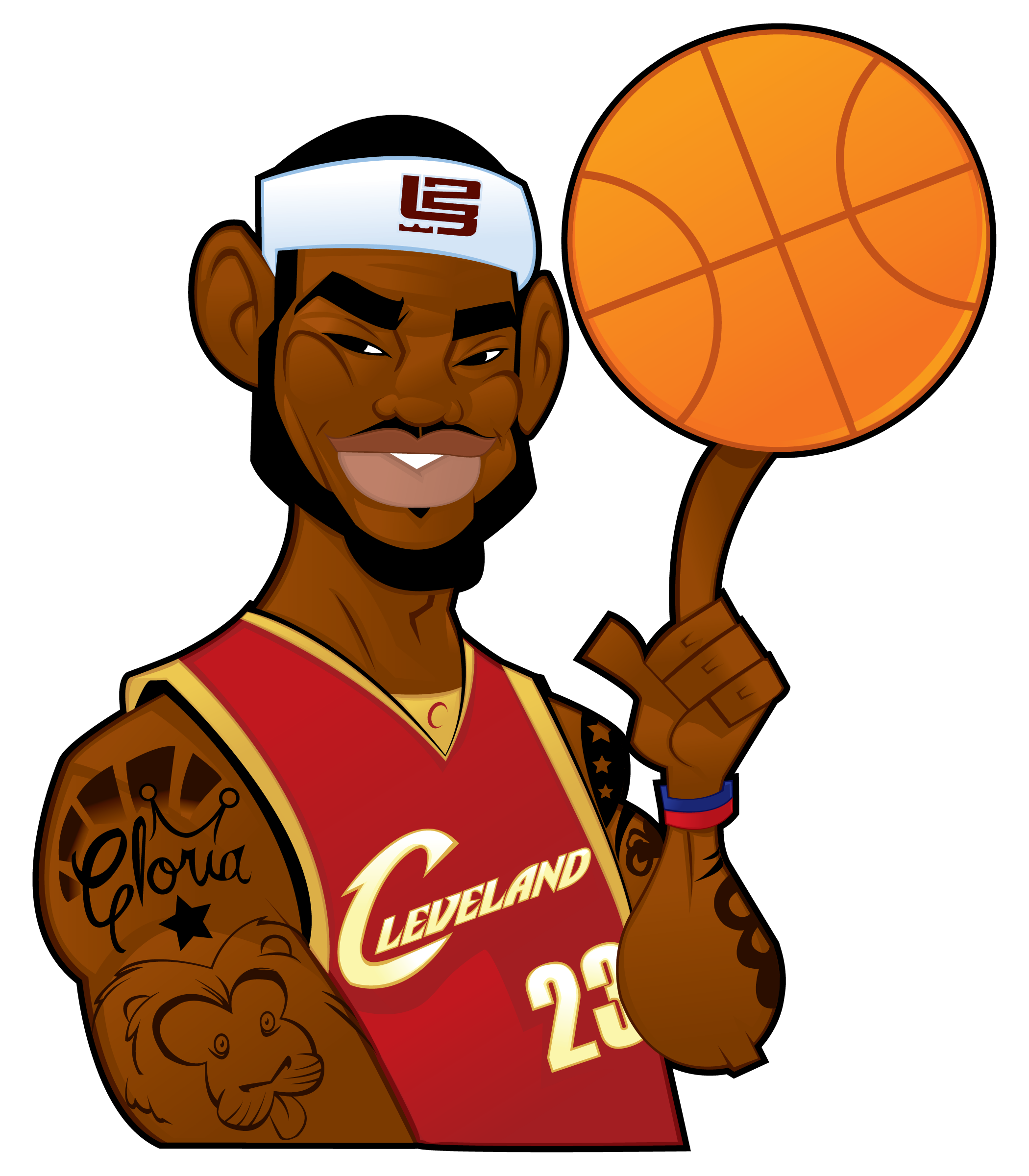 Basketball Caricature | Free Download Clip Art | Free Clip Art ...