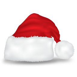 Santa Hat Icon — Christmas Spirit Set: santa cap