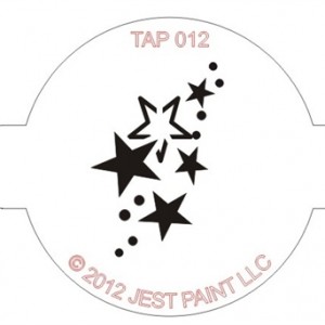 TAP 024 Face Painting Stencil – Spider Web ::