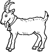 Goats coloring pages | Free Coloring Pages