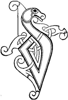 Celtic Cross Line Drawing Clipart - Free to use Clip Art Resource