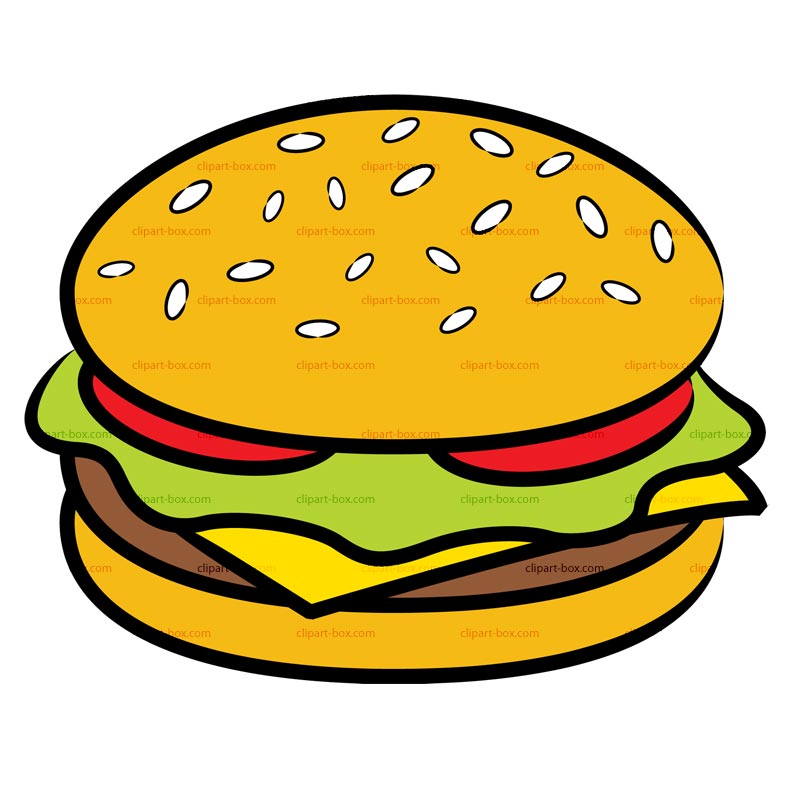 Hamburger Patty Clipart