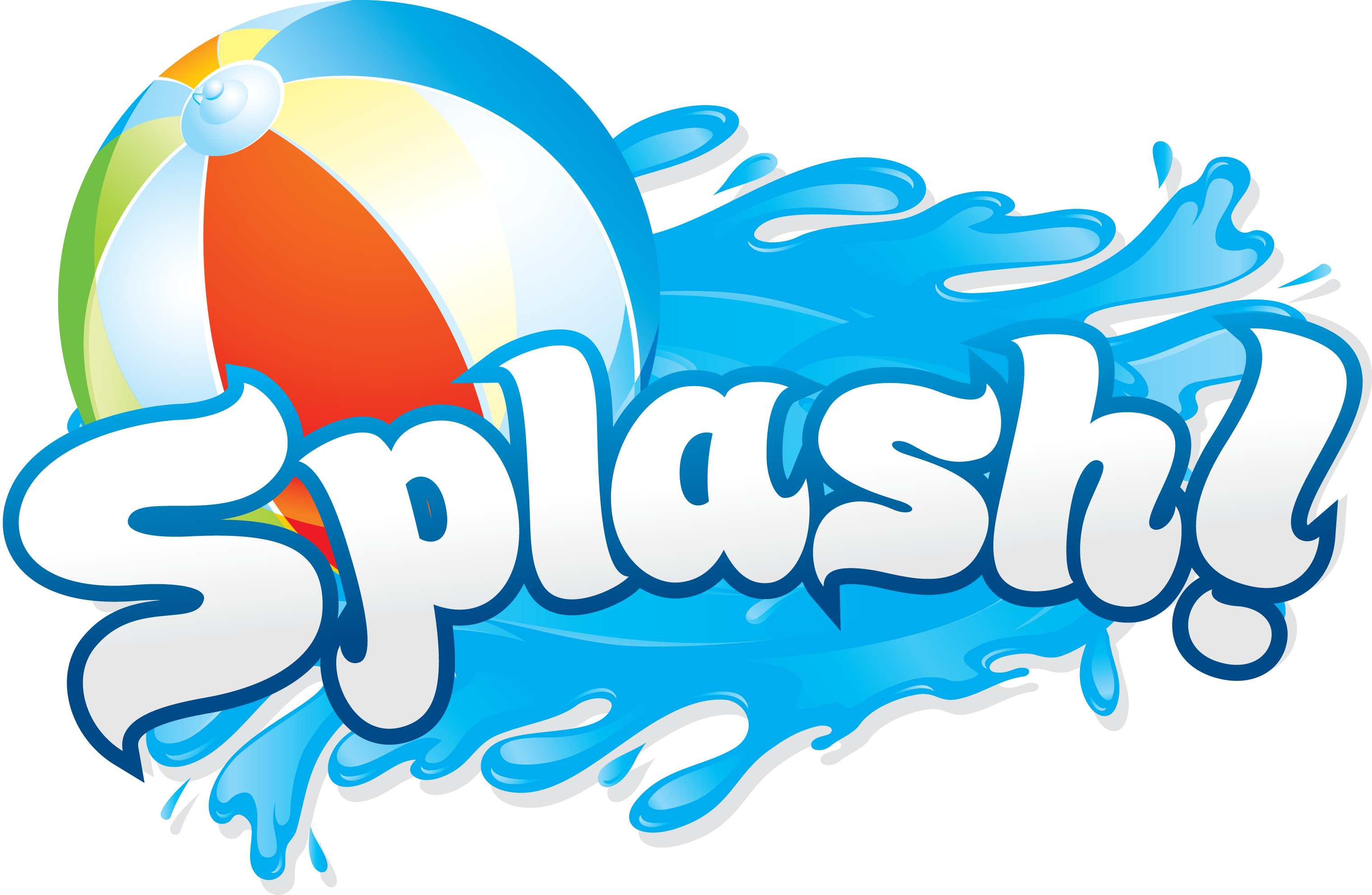 Clipart of splash pool - ClipartFox