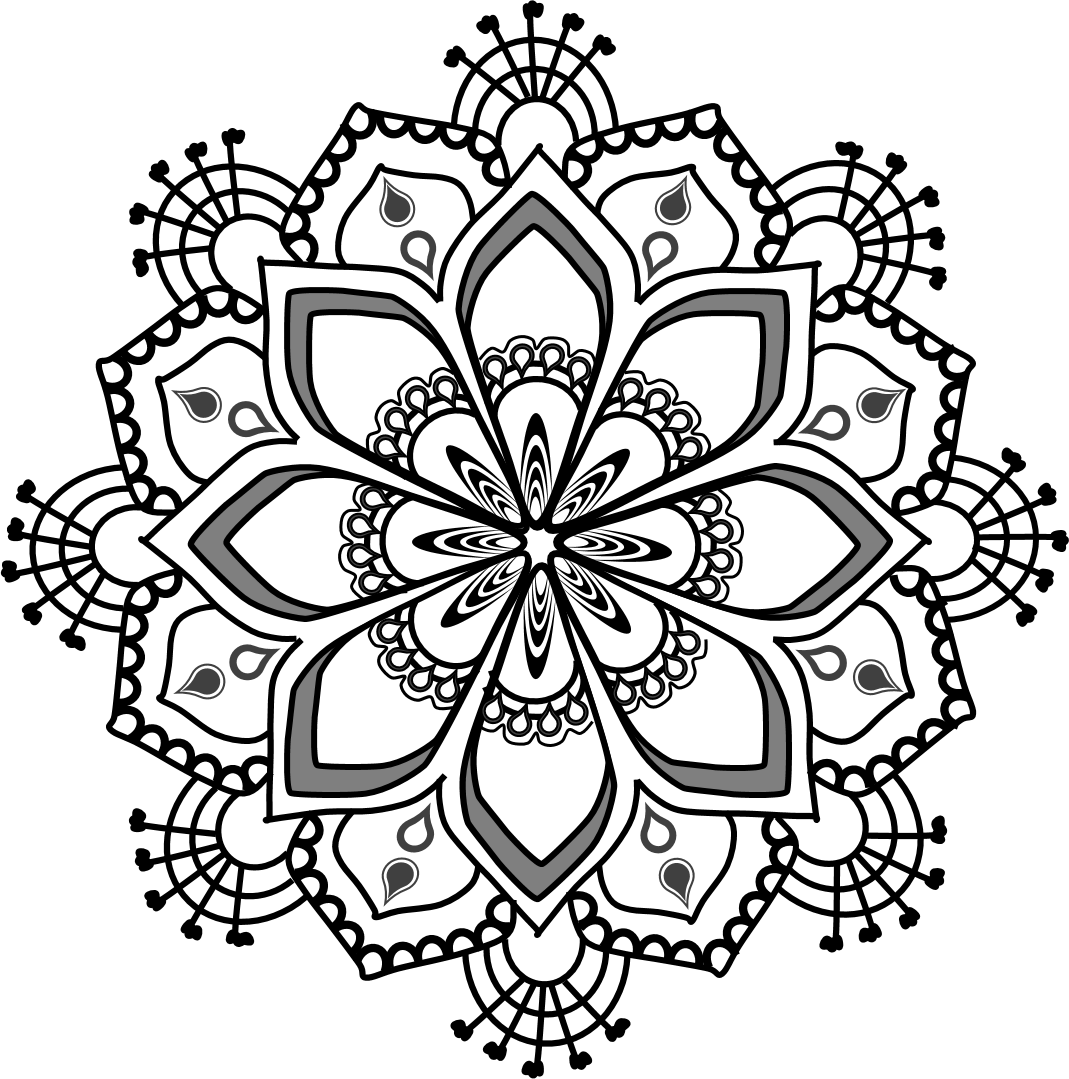 Mandala Clip Art - Tumundografico