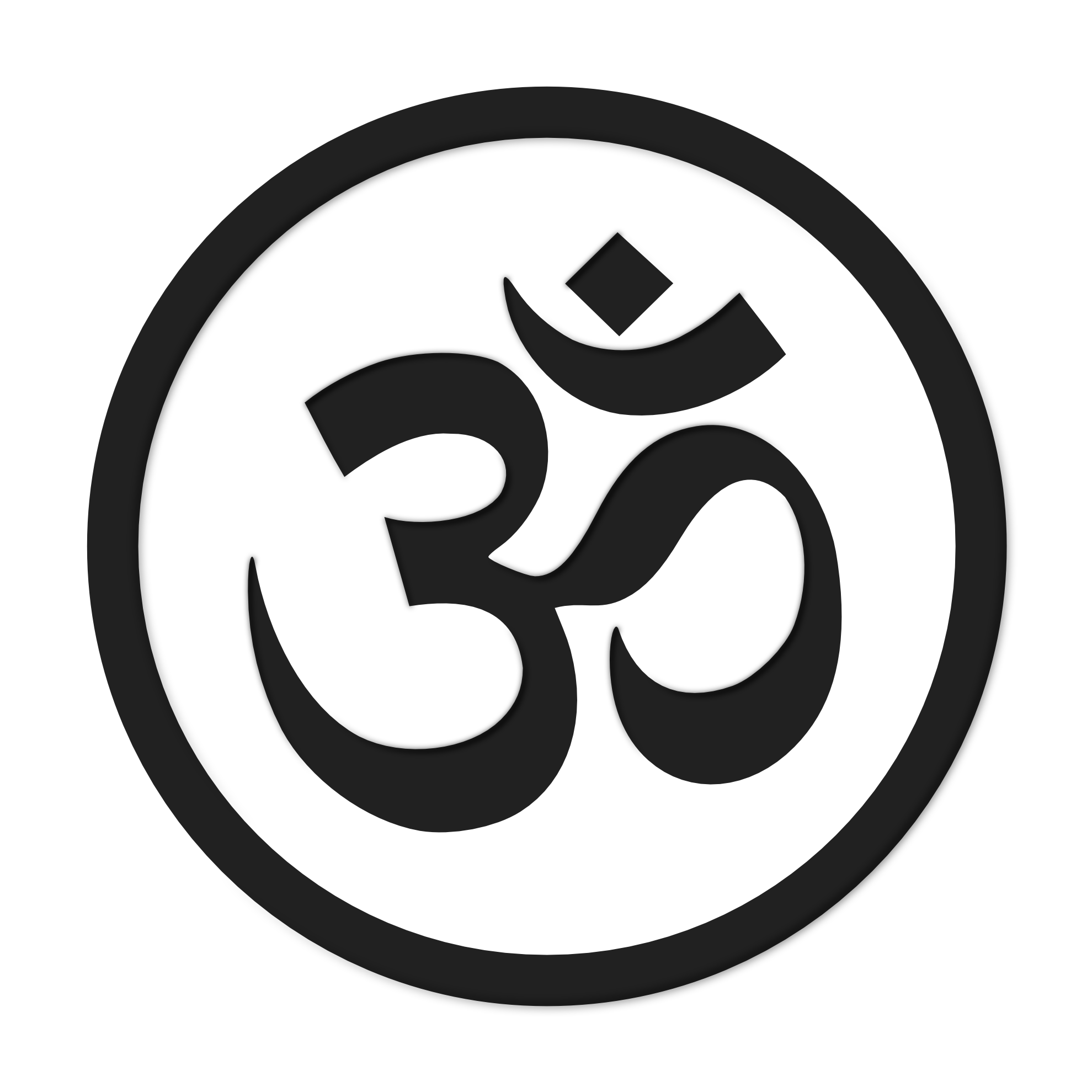 Aum Om Simbolo Symbol Yoga Namaste Peace Gray 13 dingle ...