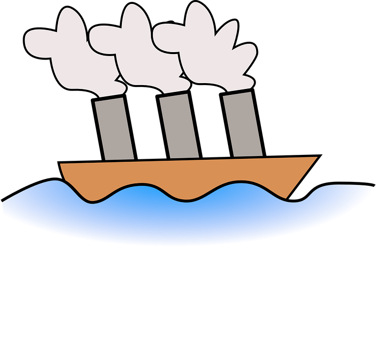 Free photo Ship Steamship Boat Steam Ocean Cartoon - Max Pixel