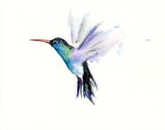 How To Paint A Hummingbird - ClipArt Best