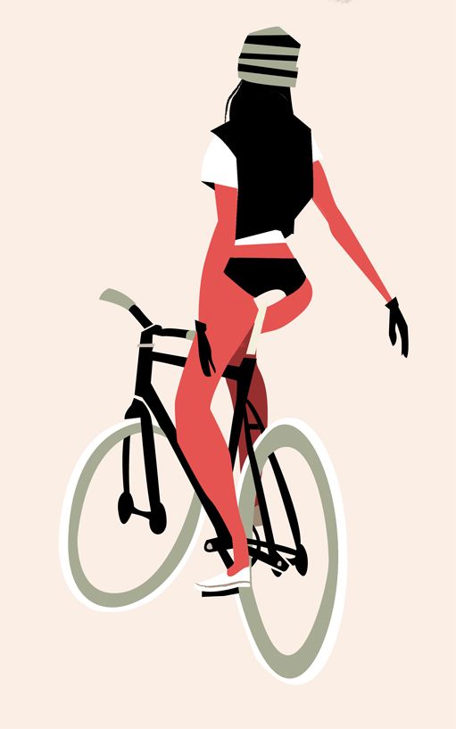 1000+ images about Graphic | Bike illustration