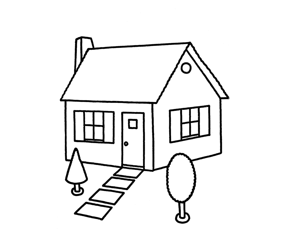 Drawing At Home Clipart