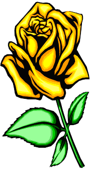 Yellow Rose Clipart