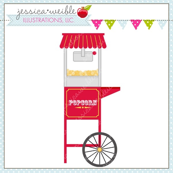 Popcorn Machine Clipart