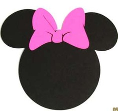 Free Downloadable Minnie Mouse Head Template - ClipArt Best