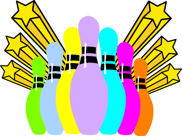 Family Bowling Clipart