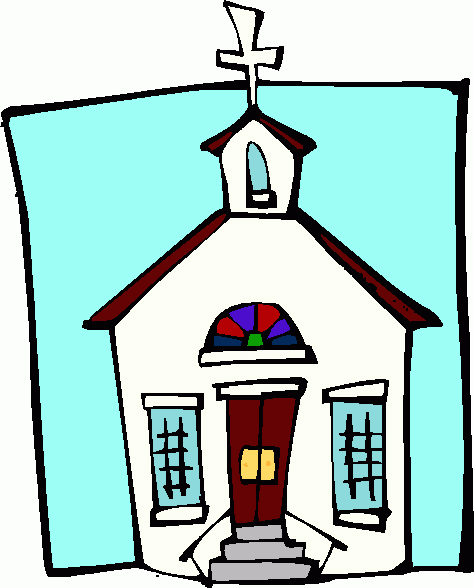 Church Clip Art Black And White - Free Clipart Images