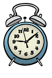 Alarm clock clip art