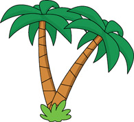 Palm trees pictures clip art