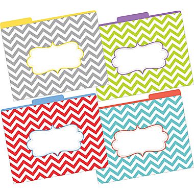 decorative file folders