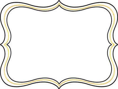 Picture frame clipart border