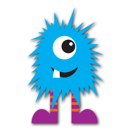 Little monster clip art