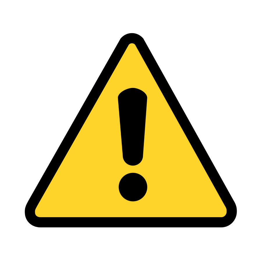 Caution Sign Clipart