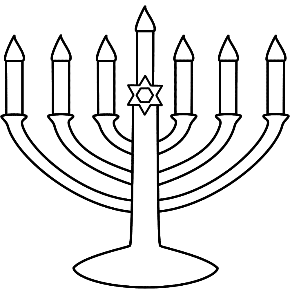 Picture Of Menorah - ClipArt Best