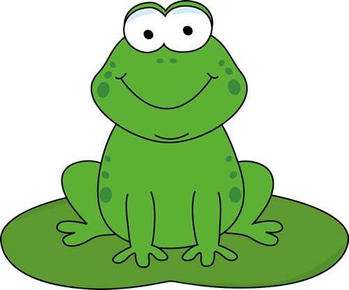 Free cute frog clip art