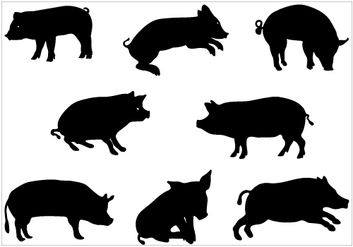 Pig Vector | Free Download Clip Art | Free Clip Art | on Clipart ...