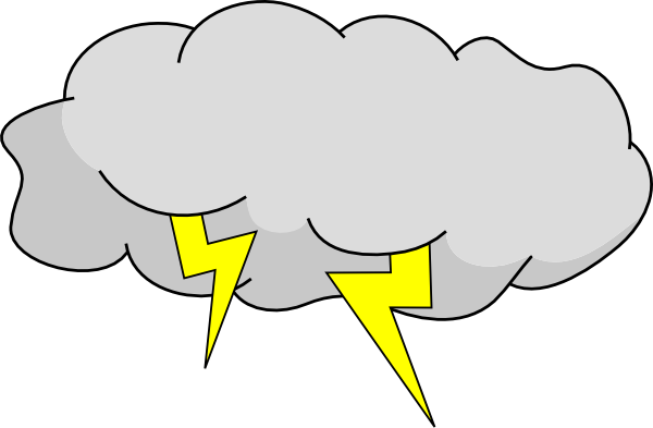 storm clouds cartoon