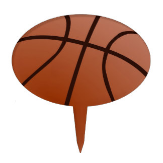 Basketball Cake Toppers | Zazzle