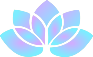 Purple Blue Lotus Clip Art - vector clip art online ...