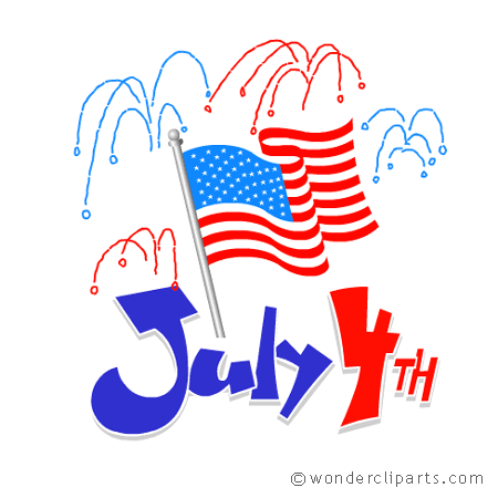 July 4 Clipart