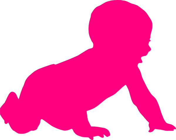 Baby Silhouette - ClipArt Best