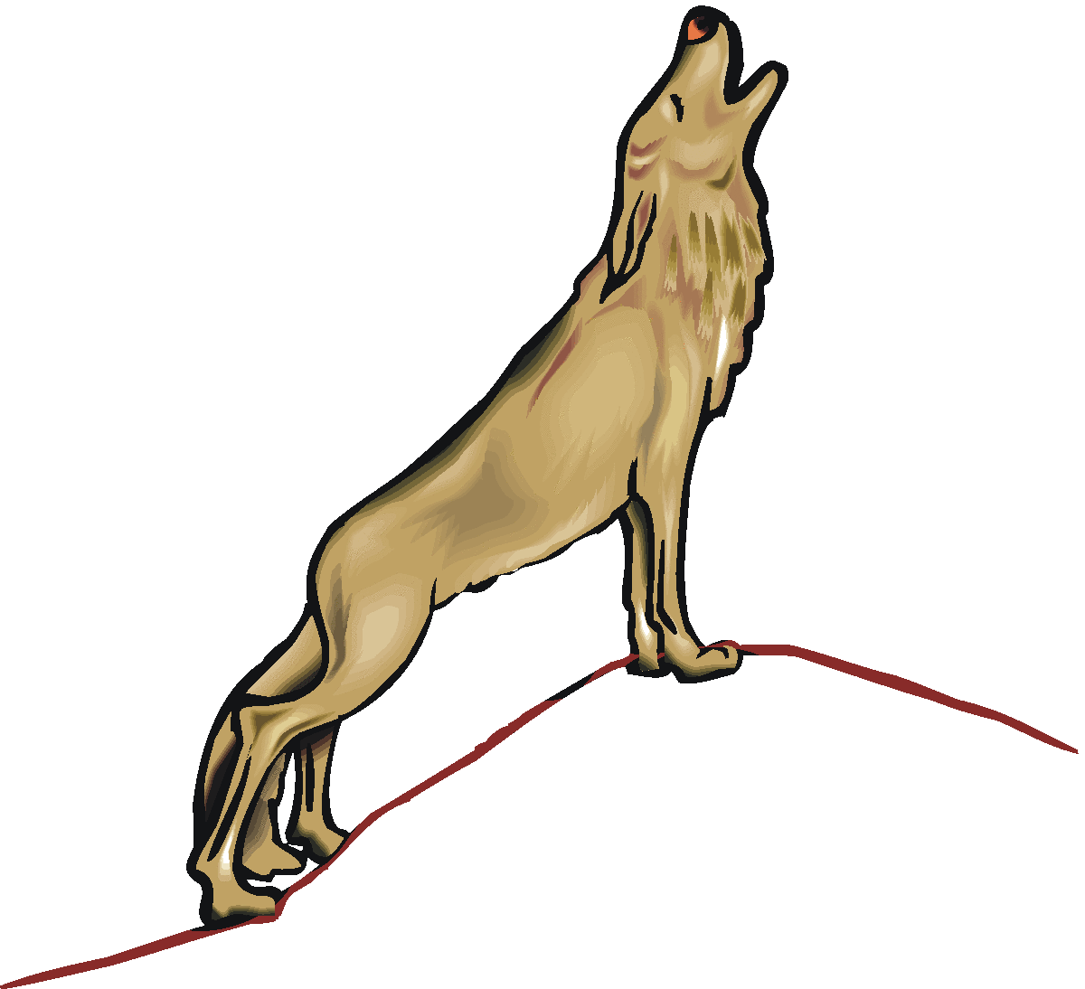 Free Wolf Clipart