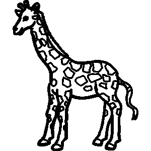 5 Spots On A Giraffe Clip Art - ClipArt Best