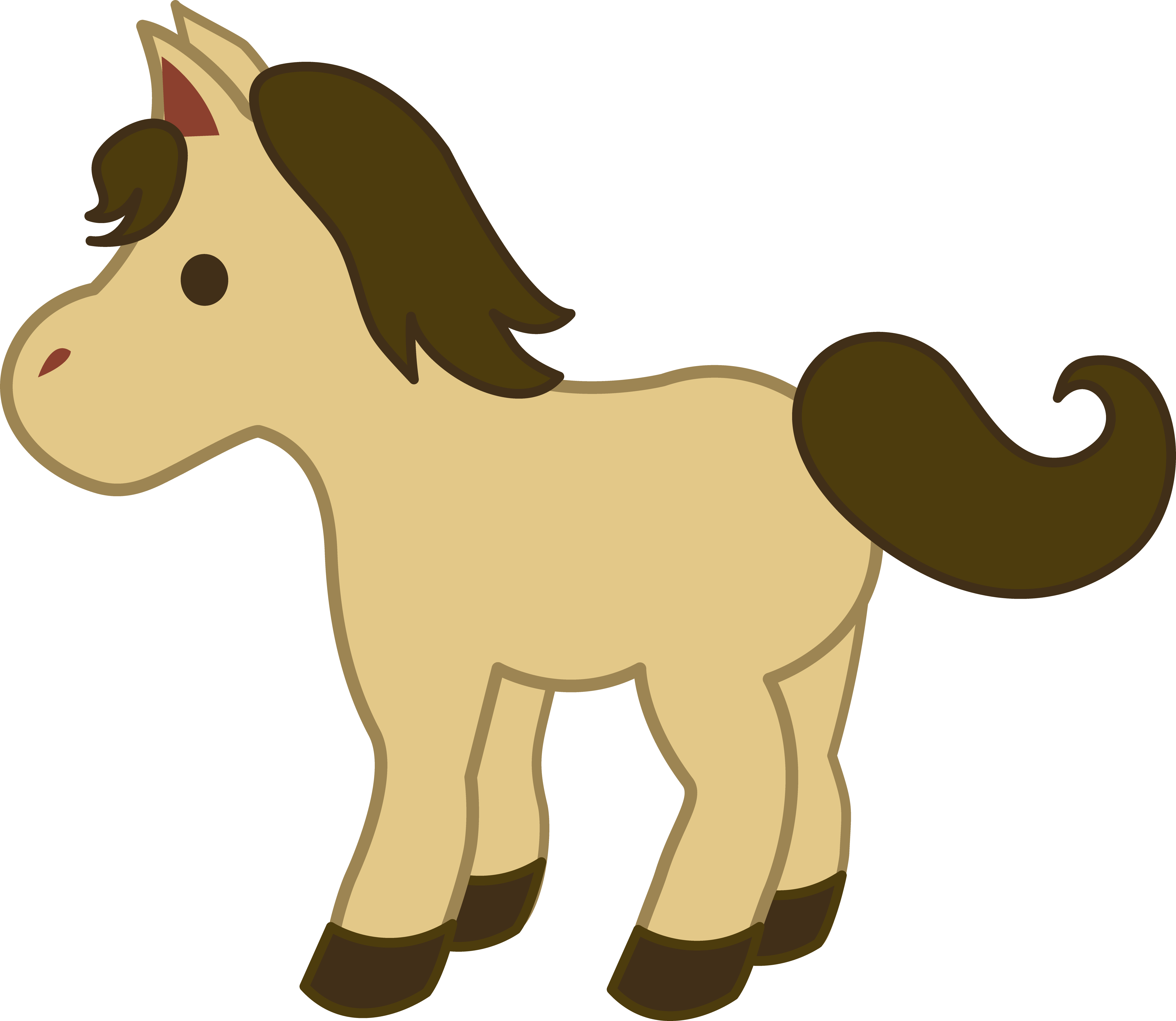 Cute Horse Clipart - ClipArt Best