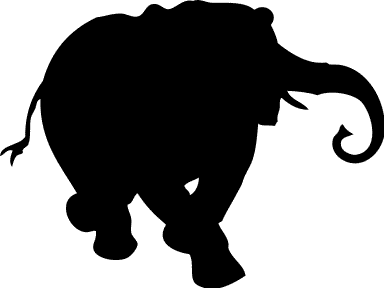 Elephant clipart animation gif