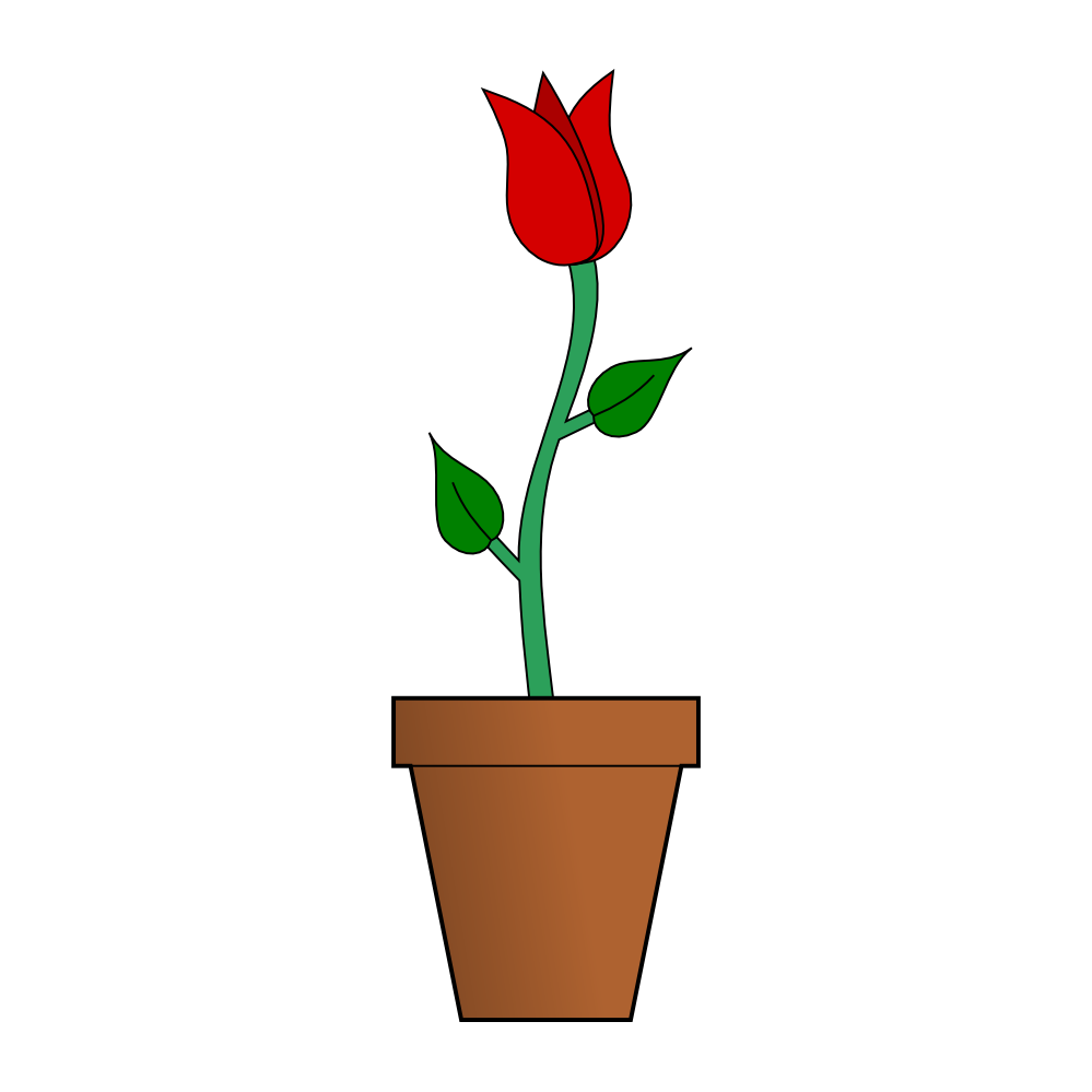 Flower Vase Clipart