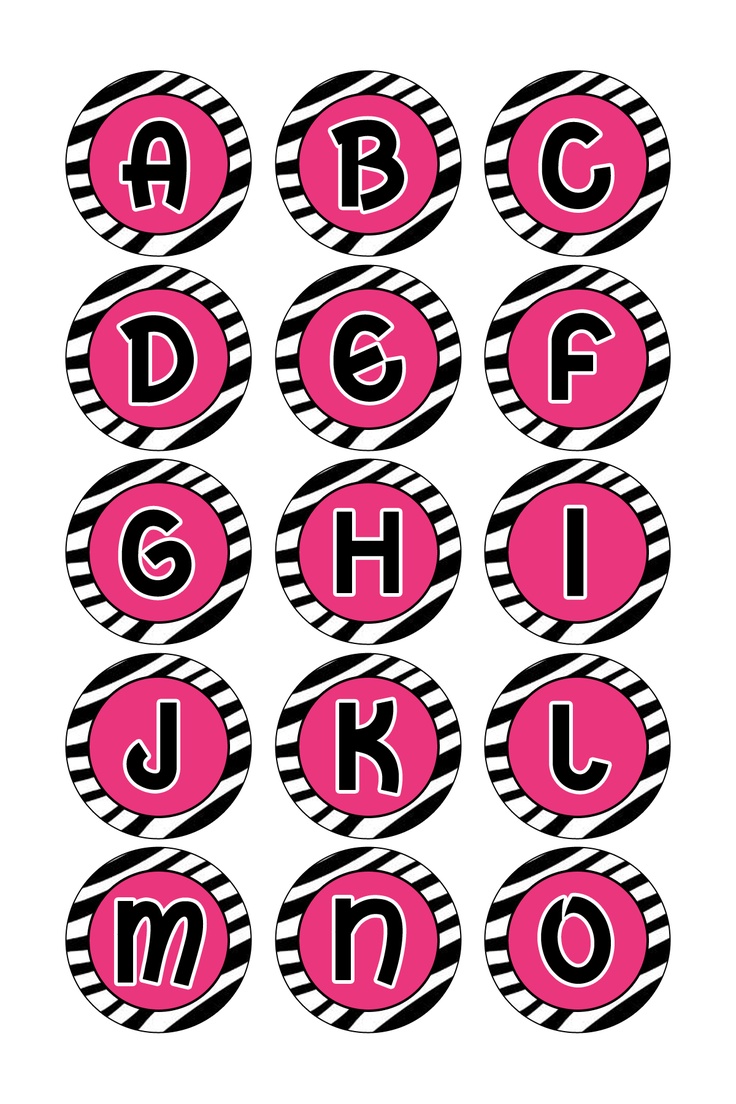 Animal Print Letters Printable ClipArt Best