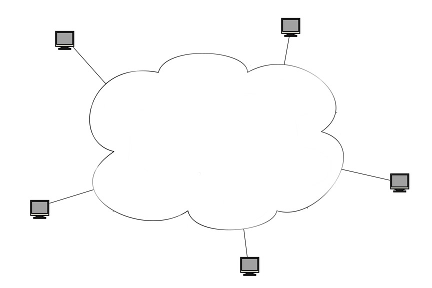 Cloud Network Diagram | Free Download Clip Art | Free Clip Art ...