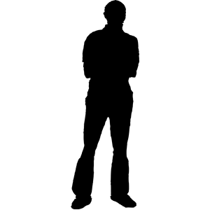 Man Silhouette Clipart