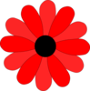 Gerbera - vector clip art online, royalty free & public domain