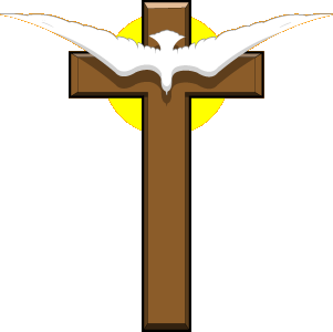 Holy Cross With Dove - ClipArt Best