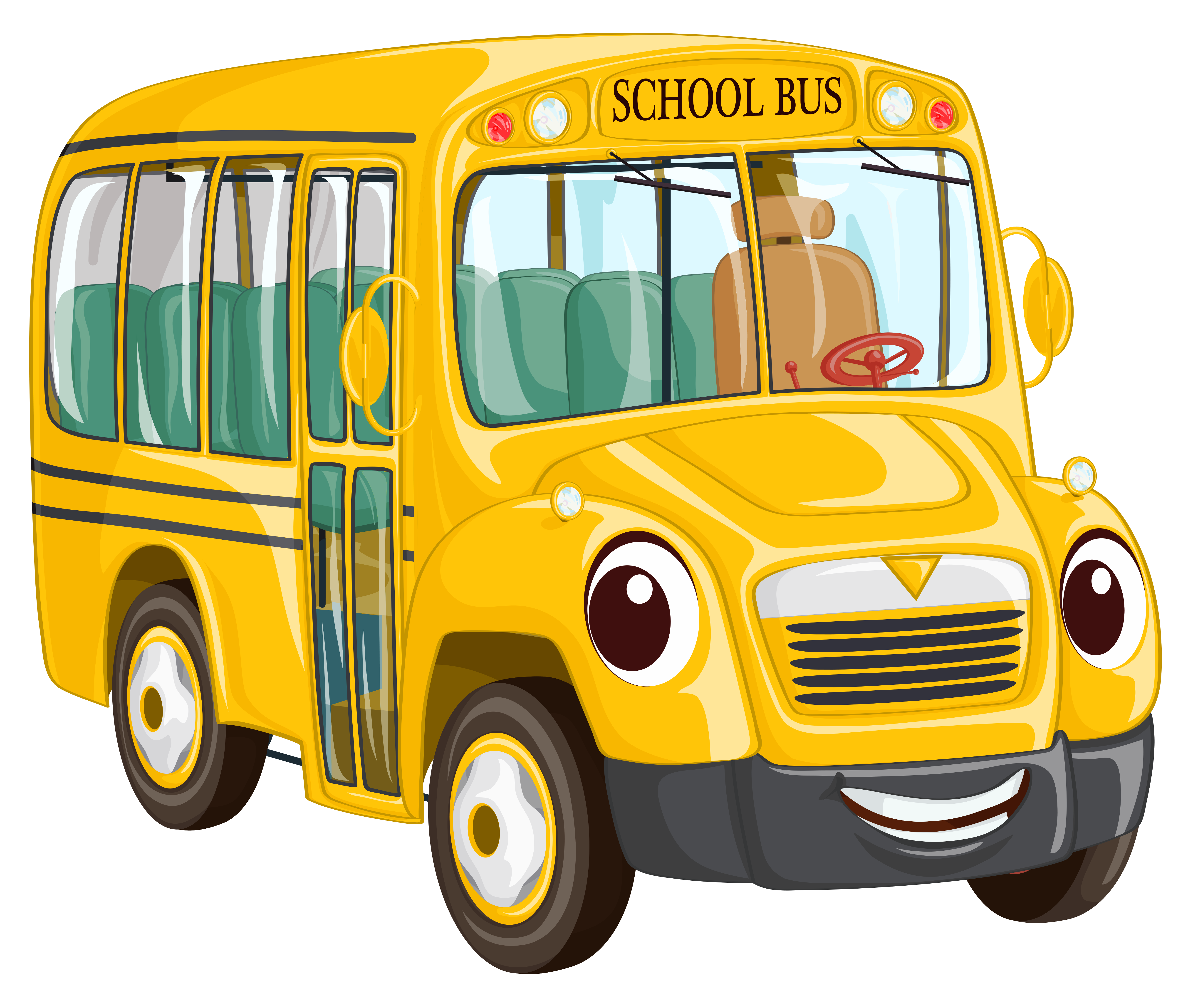 Lego school bus clipart